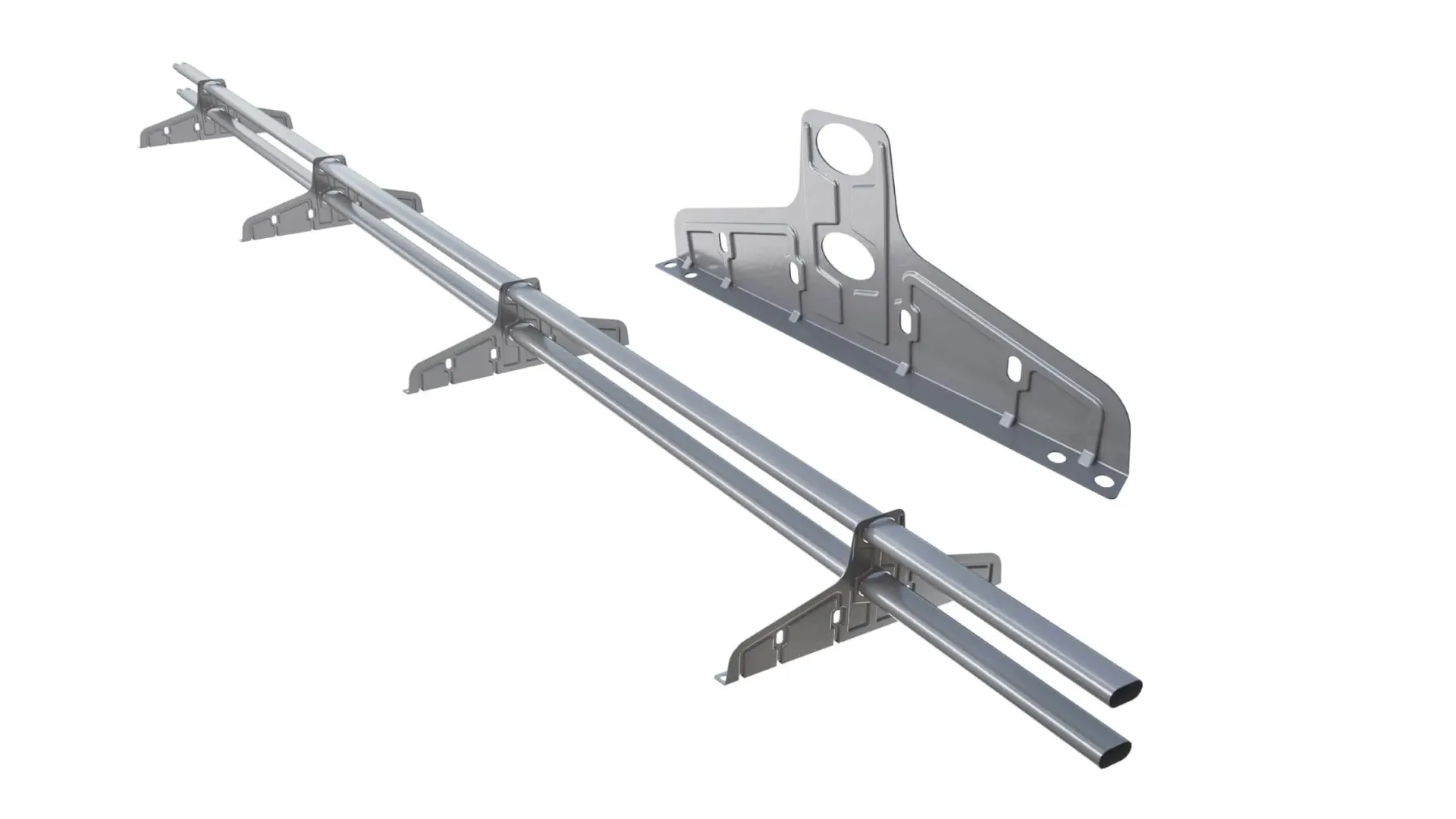 Снегозадержатель трубчатый сталь 3 м RAL 9005